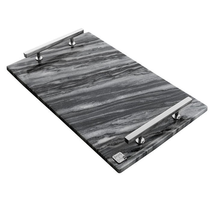 Grey Marble tray - NP