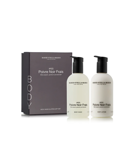 Body Gift Set 2x 300 ml No.03 Poivre Noir Frais