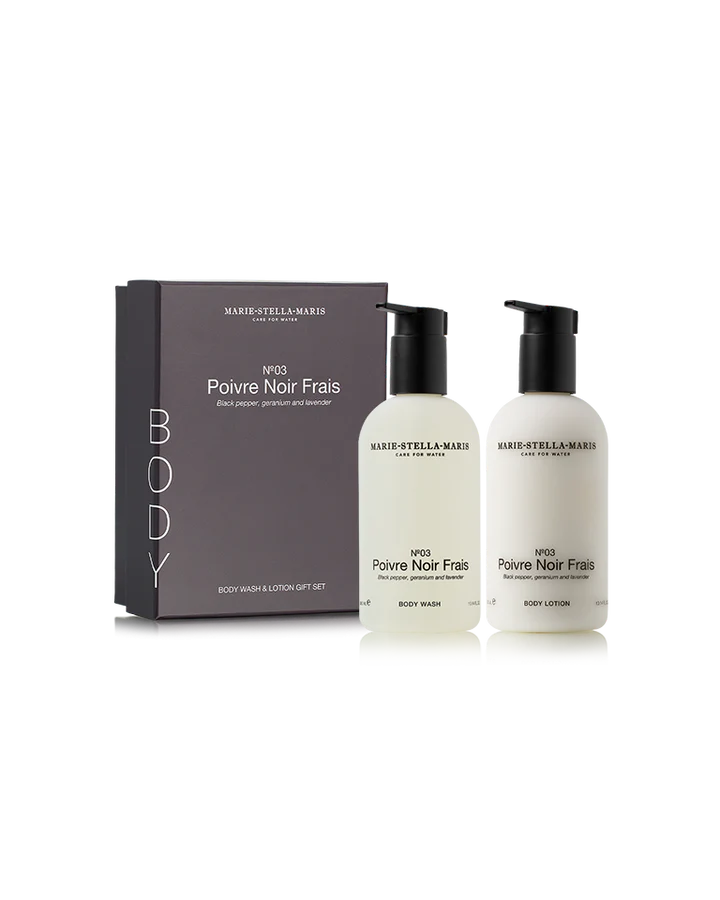 Body Gift Set 2x 300 ml No.03 Poivre Noir Frais