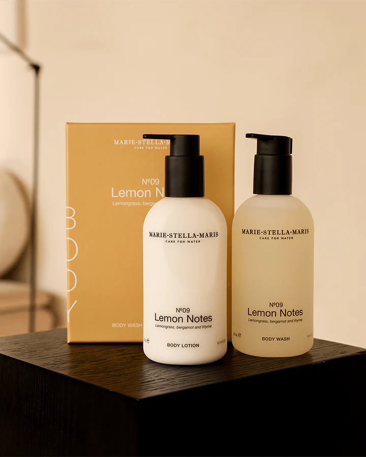 Body Gift set 2x300 ml No.09 Lemon Notes