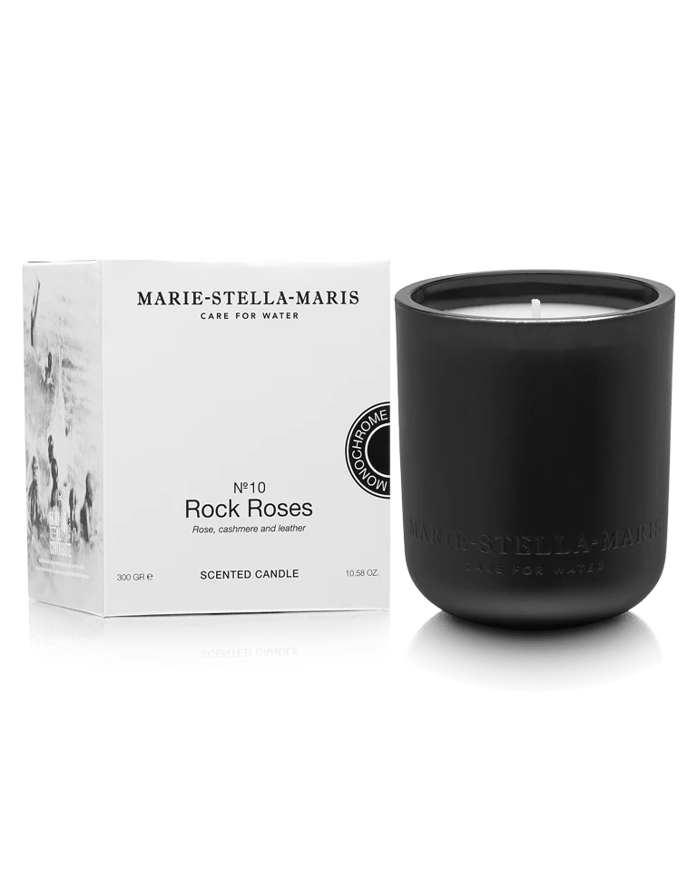 Luxurious Scented Candle (Refillable) 300 gr No.10 Rock Roses